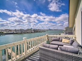 Condo with Bay Views about 5 Mi to Atlantic City!, hotel v destinaci Brigantine