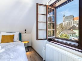 Residence Wurmfeld - Rodinný apartmán s 3 ložnicemi, отель в Чески-Крумлове