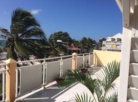 Studio a Capesterre de Marie Galante a 180 m de la plage avec vue sur la mer terrasse et wifi, hotel in Capesterre-de-Marie-Galante