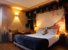 Alondra Posada Turística, escape con chimenea a una hora de Bogotá, hotel con vasche idromassaggio a Sesquilé