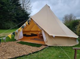 Dartmoor Halfway Campsite, luxury tent in Newton Abbot