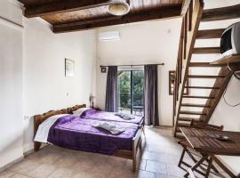 Despina Studios 4 beds with loft and kitchenette # 8, hotel with parking in Raches
