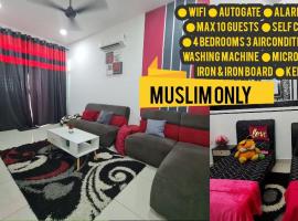 Embon Homestay, hytte i Padang Serai