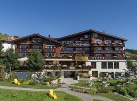 Hotel Sonnenburg, slidinėjimo kompleksas mieste Lech am Arlberg