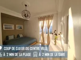 Superbe Appartement à 2 Min de la gare de Tanger et à 5 min de la plage Malabata