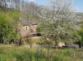 maison isolée dans les vignes et les bois, maison de vacances à Valady