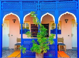 Le Bleu House, basseiniga hotell sihtkohas Marrakech