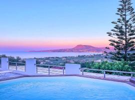 Villa di Creta Heated Pool, alquiler vacacional en Kalyves