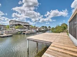 Sunny Hudson Escape with Gulf Views and Boat Dock