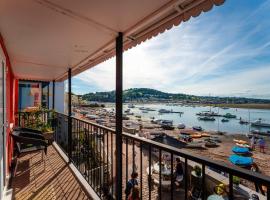 Crab Shack Apartments - Stylish back beach duplex apartment, Teignmouth, hótel í Teignmouth