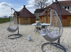 Kota à la ferme, luxury tent in Beaumont-en-Argonne