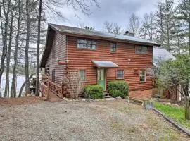 Lakefront Blairsville Cabin with Deck and Dock!