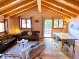 3-Schlafzimmer Chalet Eichhorn****, Saas Fee 1800m, מלון בסאס-פה