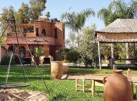 RIAD - Jnan Bnati - Pool, feriehus i Marrakech