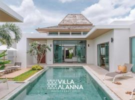 Villa Alanna Phuket, hotell i Bang Tao Beach