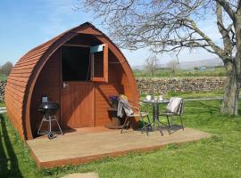 Sunny Mount Glamping Pod, campsite in Long Marton