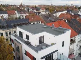 Modernes Apartment über den Dächern von Osnabrück I home2share