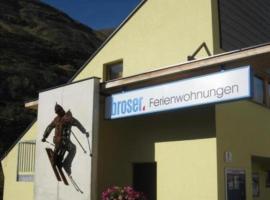 Ferienwohnungen Broser, hotel em Obergurgl