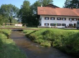 Ferienhaus, Bauernhof mit Angel- und Badesee, Roßhaupten, Allgäu