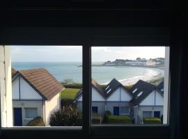 Maisonnette VUE MER PANORAMIQUE Trestel plage 4 personnes, atostogų būstas mieste Trévou-Tréguignec