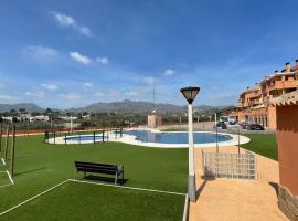 Apartamento con piscina, San Juan de los Terreros, apartment in San Juan de los Terreros