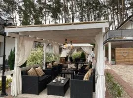 VILLA MARE APARTAMENTY POBIEROWO Tarasy Grill Parking