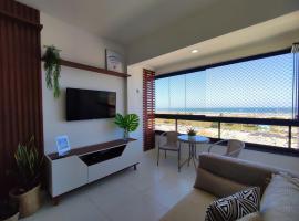 Apartamento vista mar Atalaia todos quartos climatizados, hotel cerca de Passarela do Caranguejo, Aracaju