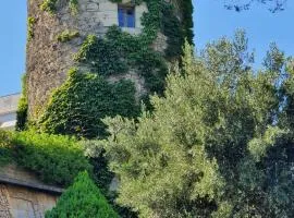 Medieval tower & villa by the sea