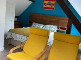 Wynards Farm Sunset room、Winfrith Newburghのファームステイ