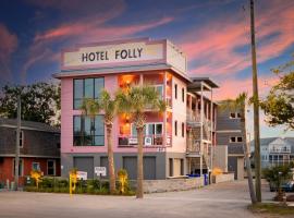 Hotel Folly with Marsh and Sunset Views, hotel in Folly Beach