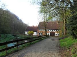 Höllenmühle Bed & Breakfast at the Mill Pond, lággjaldahótel í Hessisch Oldendorf