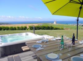 Panoramic Sea View and Jacuzzi, Premium, Telgruc-sur-Mer, hotel in Telgruc-sur-Mer