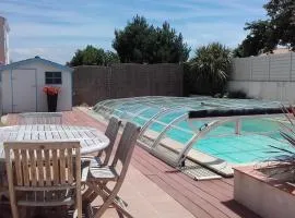 Villa bord de mer spacieuse piscine chauffé privative