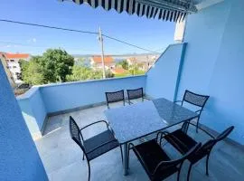 2 bedrooms appartement with sea view furnished terrace and wifi at Jadranovo