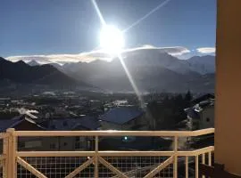 Appartement vu sur mont blanc