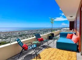 Le Pétrel dans les Nuages - Appartement avec terrasse en plein ciel dominant Saint-Denis