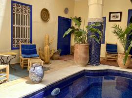 Riad Hotel Sherazade, hôtel à Marrakech près de : Souk de la médina