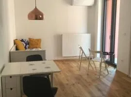 Lovely studio appartment with patio near the sea
