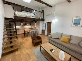 duplex avec vue sur les arènes
