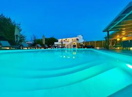Beach Villa Verano with private pool, βίλα στο Σιδάρι