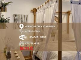 PARENTHESE LOVE - Bali Mon Amour Suite Balneo SPA Proche Orly-Paris, spa hotel in La Ville-du-Bois