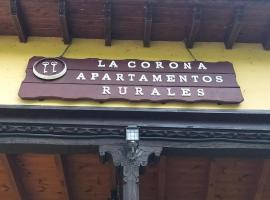 Apartamentos La Corona, hotel barato en Llames de Parres