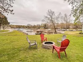 Kayaks and Boat Dock Waterfront Home in Grove