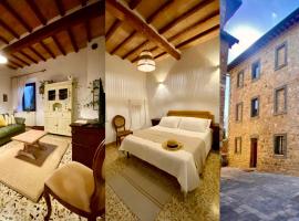 DIMORA DEL POGGIO - Charming Historic Centre - San Quirico d'Orcia, apartamento en San Quirico dʼOrcia