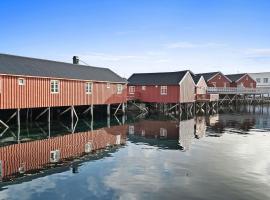 Fishermans cabin in Lofoten, Stamsund、スタムスンドのホテル