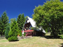 Finnhütte im Herzen des Thüringer Wald/ Haus Alwin, cheap hotel in Heidersbach