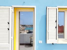 Il maestro di nodi - Casa vista mare, cabaña en Lampedusa