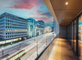 Lux City Hamilius - Modern & Spacious Apart w/View, hotel near National Museum of History & Art, Luxembourg