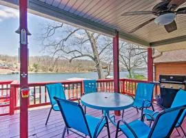 Fire Pit and Dock Lake of the Ozarks Hiller Haus