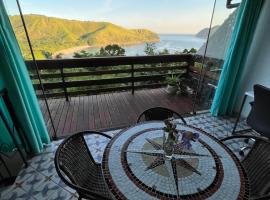 Loft com vista ao mar, casa a São Sebastião